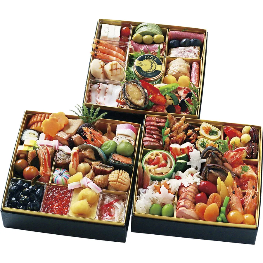 〈ANAクラウンプラザホテル浜松〉和・洋・中 三段重(遠鉄百貨店)の公式商品画像