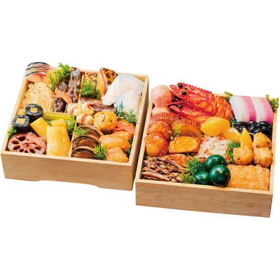 〈半田・亀崎　望洲楼〉 和風　二段（３人用）（松坂屋名古屋店）の公式商品画像