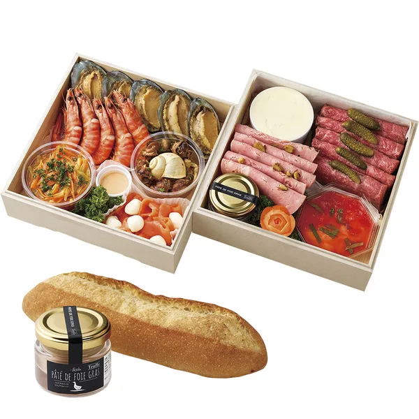 〈シェ・モリヤ〉洋食 二段重(遠鉄百貨店)の公式商品画像
