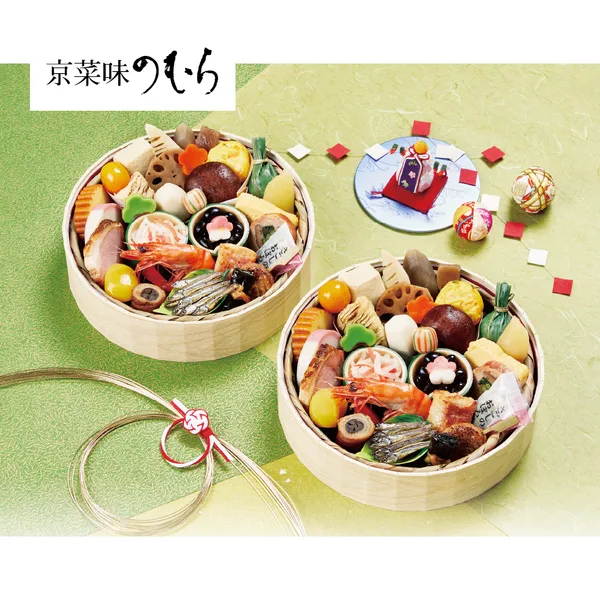 ノムラフーズ 京菜味のむら 花籠二段(デリシア)の公式商品画像