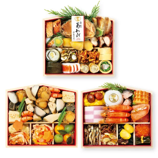 参宮おせち 福祥 絵馬三段重(伊勢せきや)の公式商品画像
