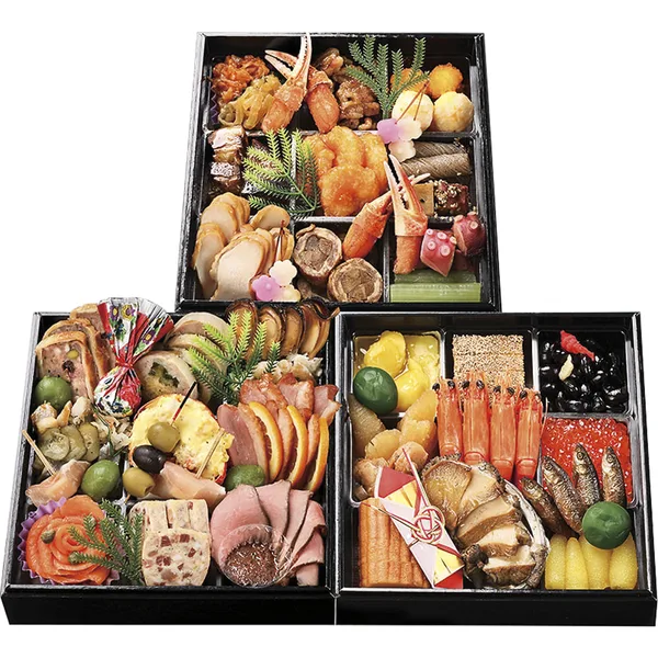 〈ホテルコンコルド浜松〉和・洋・中 三段重(遠鉄百貨店)の公式商品画像