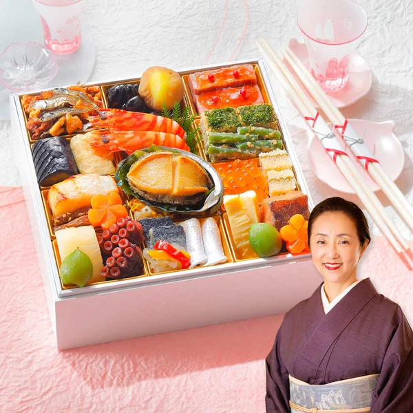 <大原千鶴>口福(こうふく)おせち なごみ 大丸・松坂屋特別企画 和風 一段(2人用)(大丸神戸店)の公式商品画像