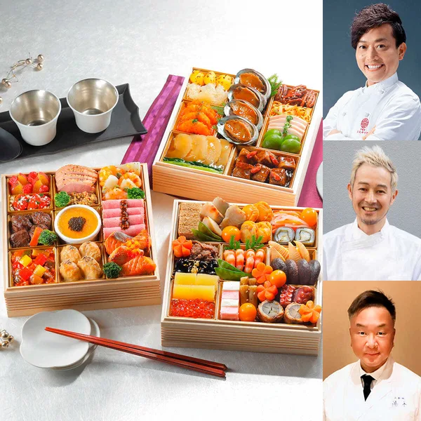 大丸・松坂屋特別企画　和・洋・中華風　三段（４人用）（大丸梅田店）の公式商品画像