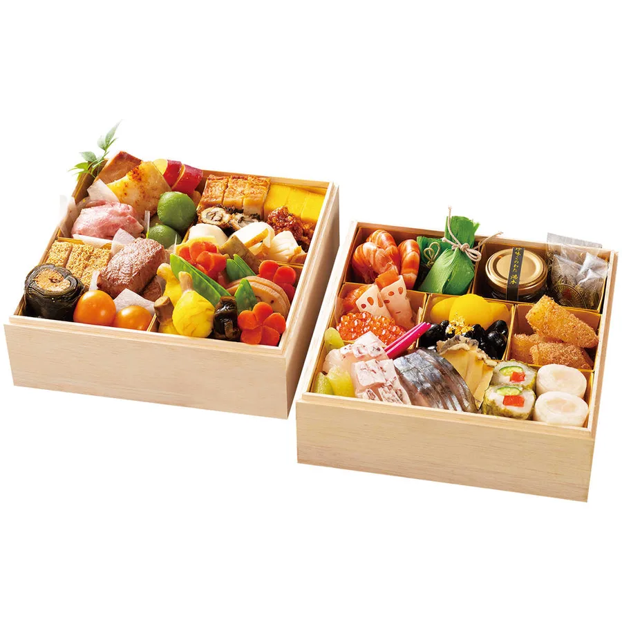 北新地 日本料理 湯木 和風 二段『輝』(3人用)(大丸神戸店)の公式商品画像