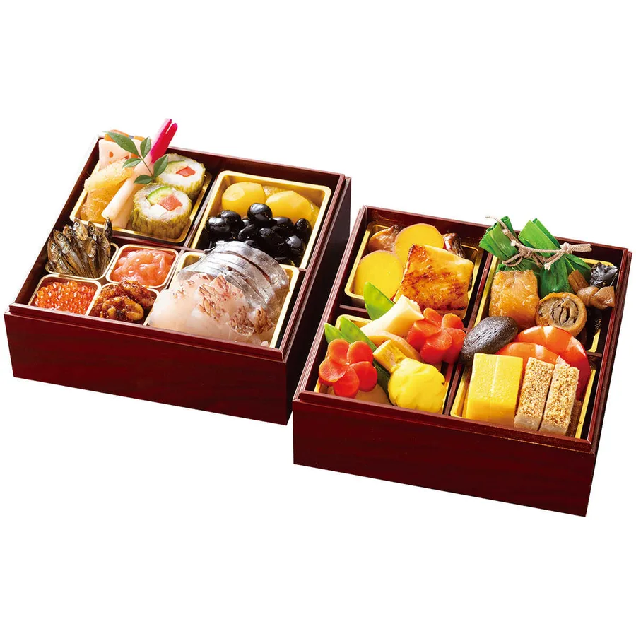 北新地 日本料理 湯木 和風 二段『福』(2人用)(大丸神戸店)の公式商品画像