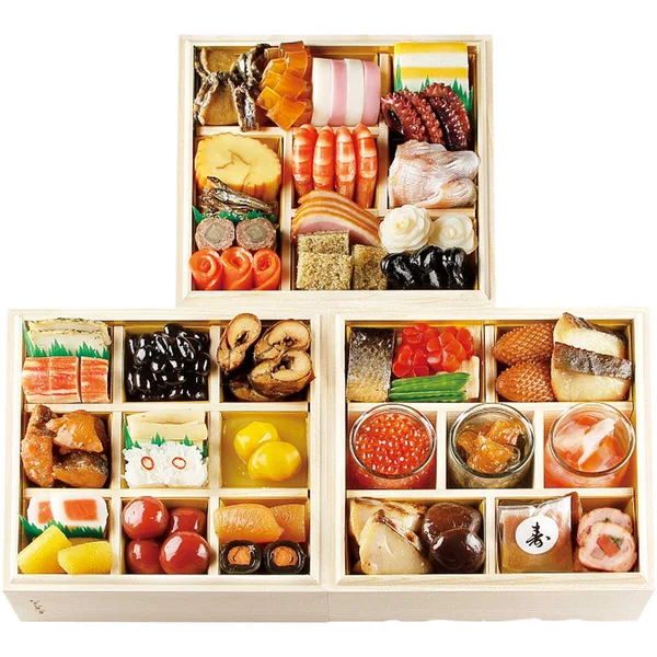東京 日本料理 なだ万 和風 三段(4人用)(大丸神戸店)の公式商品画像