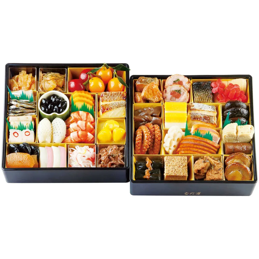 東京 日本料理 なだ万 和風 二段(3人用)(近鉄百貨店ネットショップ)の公式商品画像