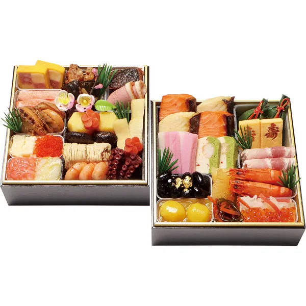 京・料亭 わらびの里 和・洋風 二段(2人用)(大丸神戸店)の公式商品画像