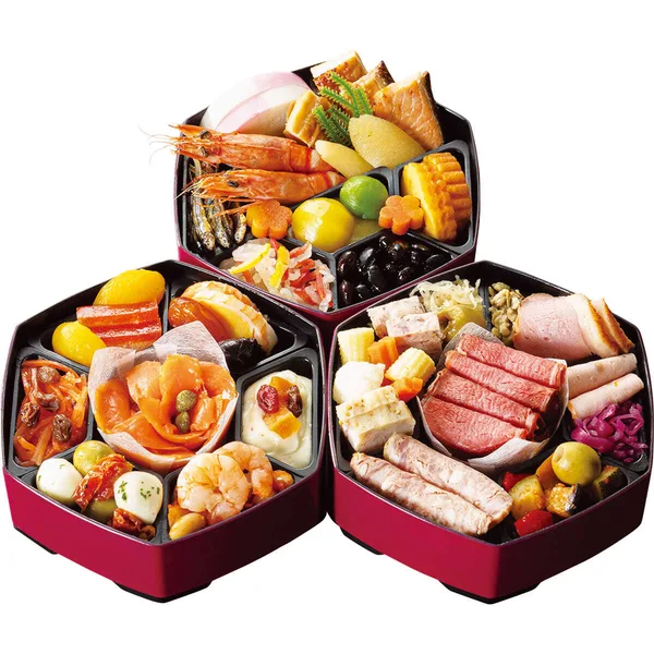 銀座 花蝶 和・洋風 三段(2人用)(大丸神戸店)の公式商品画像