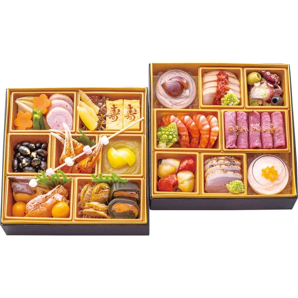日本料理 鈴なり & ラ・ベットラ・ダ・オチアイ 和・洋風 二段(3人用)(大丸神戸店)の公式商品画像