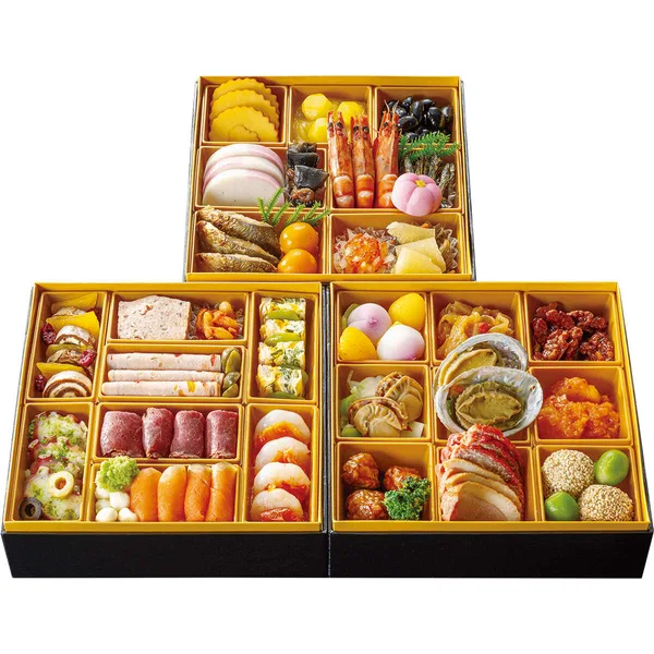 和洋中3コラボ 和・洋・中華風 饗宴 三段(3人用)(大丸神戸店)の公式商品画像
