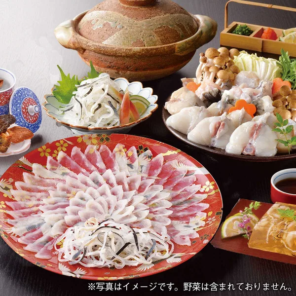下関 関とら本店 とらふく料理セット(4人用)(大丸神戸店)の公式商品画像