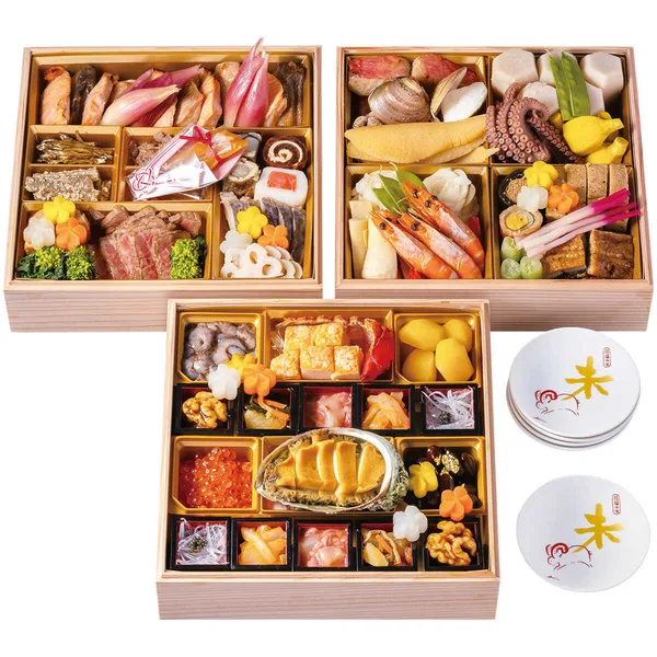 京料理 はり清 和風 吉祥来福 三段(5人用)(大丸神戸店)の公式商品画像