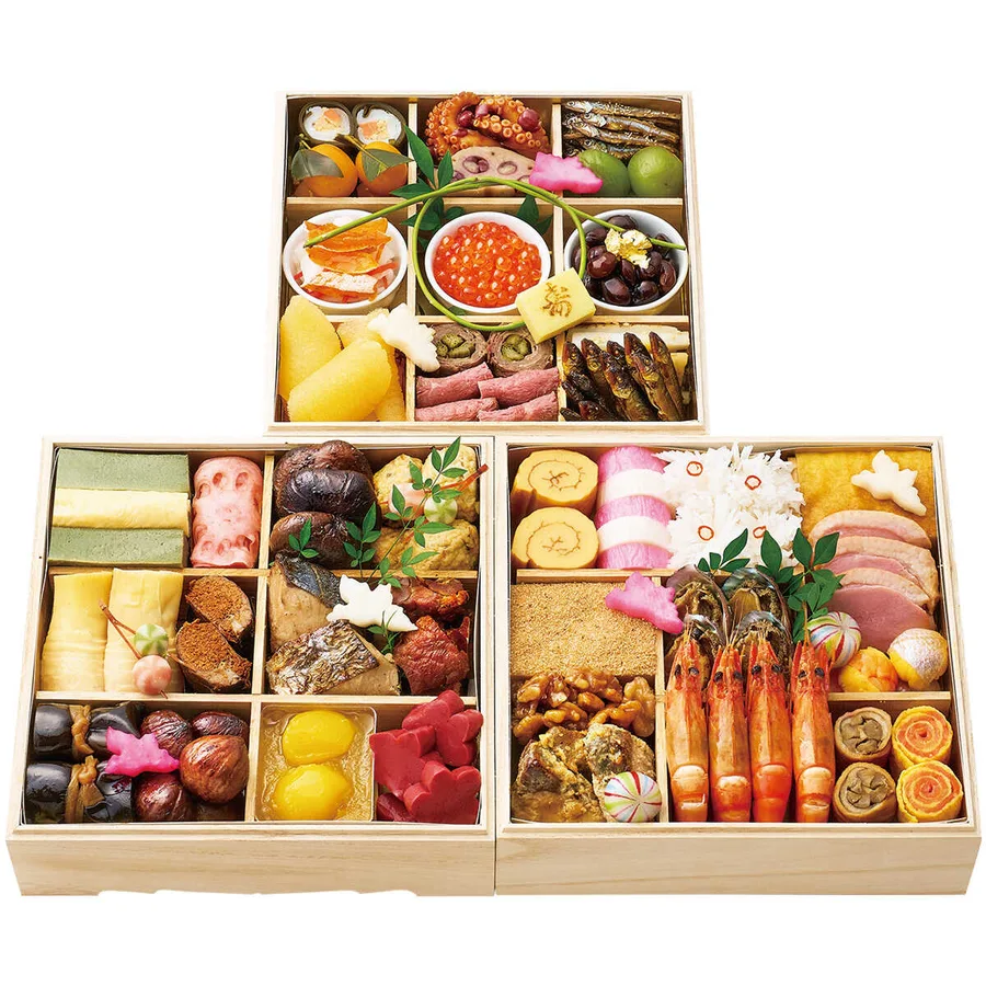 京料理 美濃吉 和風 三段(3~4人用)(京都高島屋)の公式商品画像