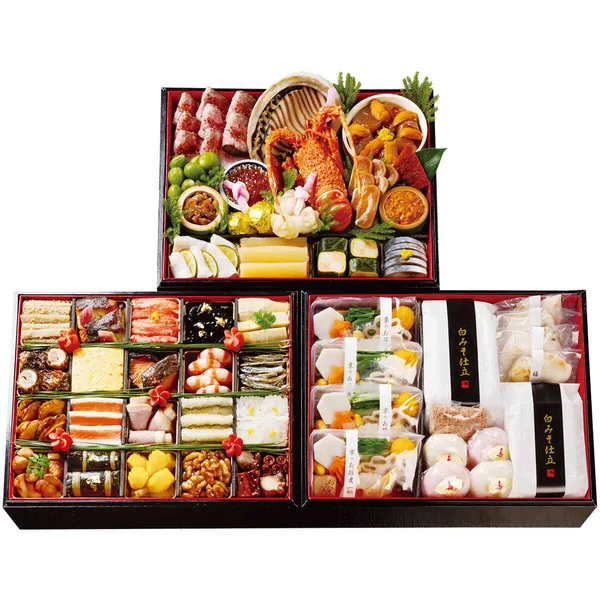 京都 下鴨茶寮 和風 二段(雑煮付)(4人用)(大丸神戸店)の公式商品画像