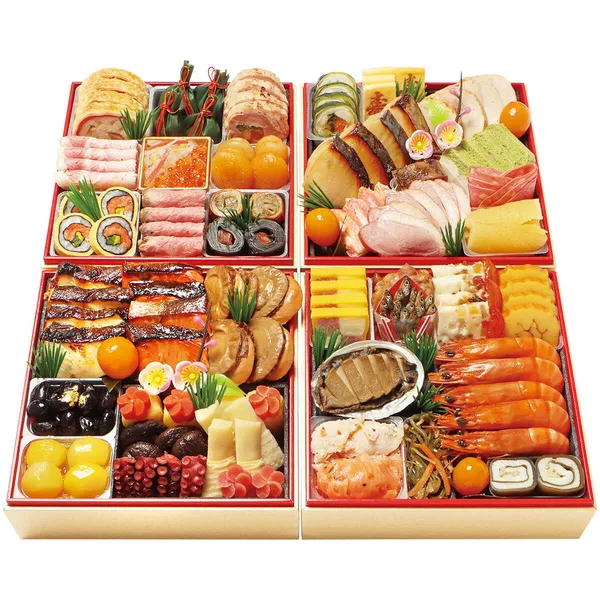 京・料亭 わらびの里 和・洋風 四段(5人用)(大丸神戸店)の公式商品画像