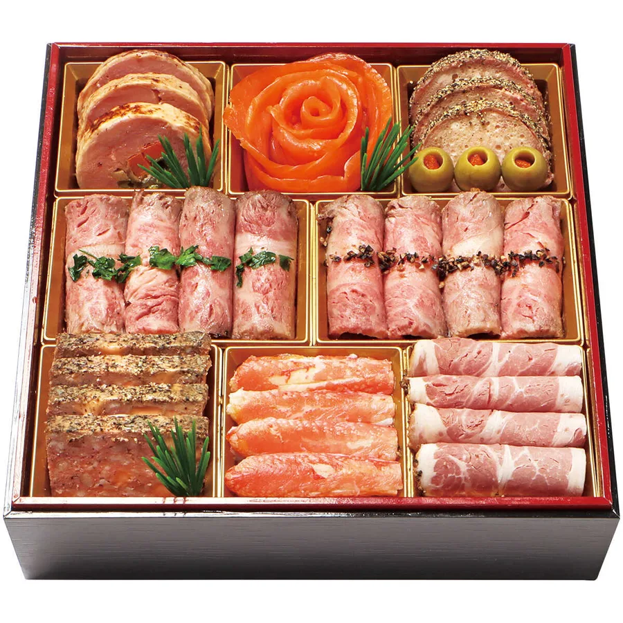 京・料亭 わらびの里 肉・海鮮オードブル 一段(3人用)(ベルメゾン)の公式商品画像