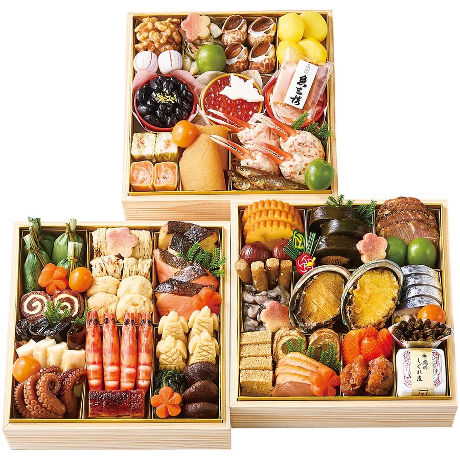 京 伏見 魚三楼 和風 三段(4人用)(京都高島屋)の公式商品画像