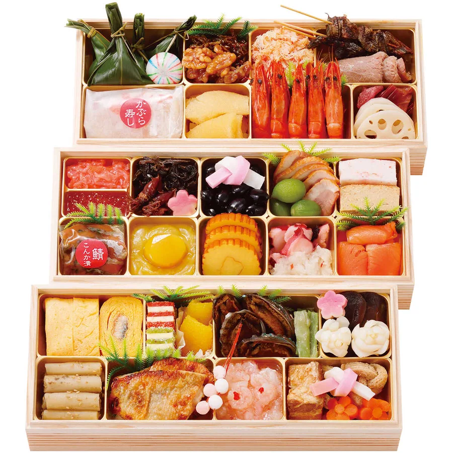料亭 金城樓 和風 三段(4~5人用)(京王百貨店 新宿店)の公式商品画像