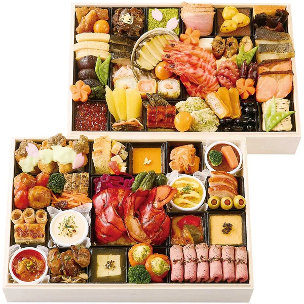京都 祇園おくむら 和・洋風 二段(3~4人用)(大丸神戸店)の公式商品画像