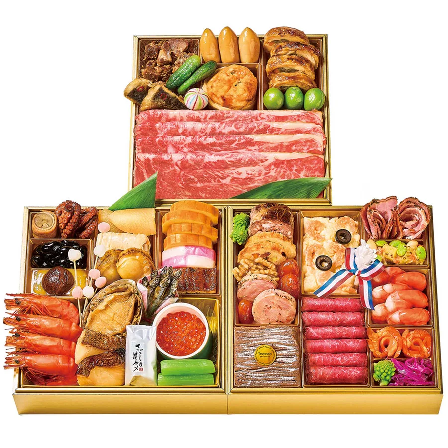 京乃百年洋食 キャピタル東洋亭本店 和・洋風 三段(3~4人用)(京都高島屋)の公式商品画像