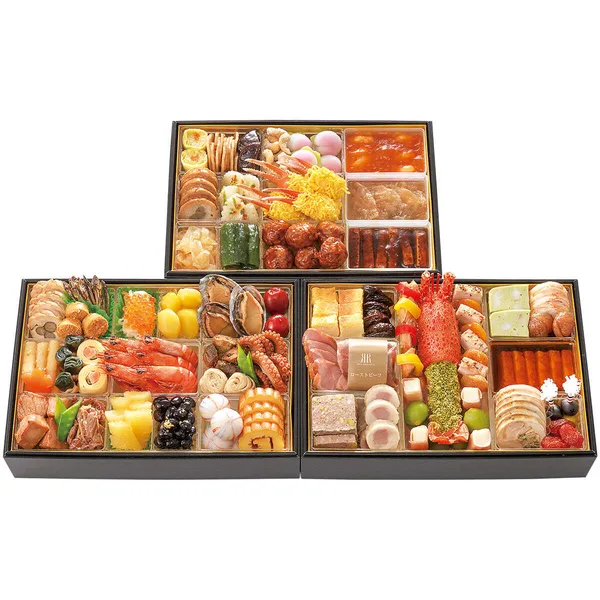 大阪 リーガロイヤルホテル 和・洋・中華風 三段(4~6人用)(大丸神戸店)の公式商品画像