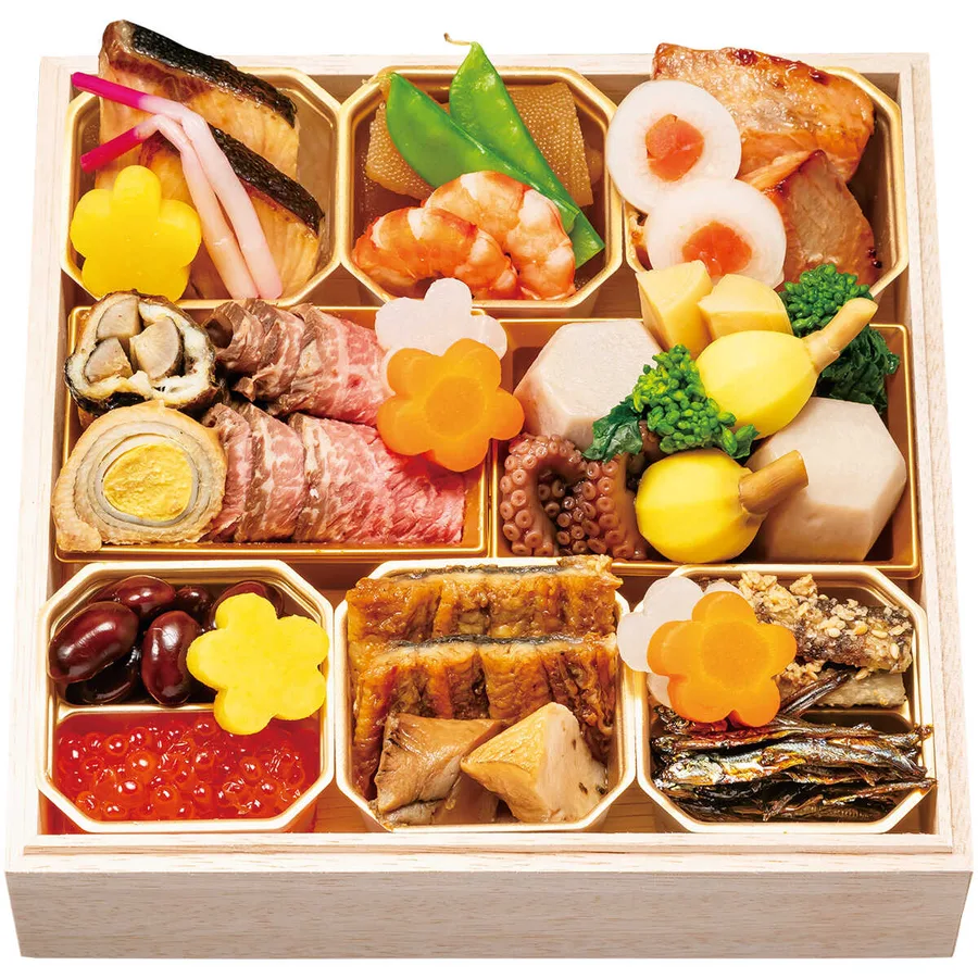京料理 はり清 和風 吉祥来福 一段(1~2人用)(阪神梅田本店)の公式商品画像