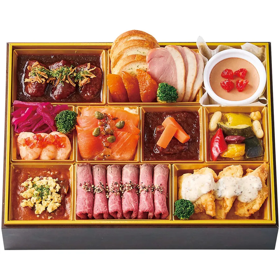 レストラン 七番館 洋風 一段(2人用)(京王百貨店 新宿店)の公式商品画像