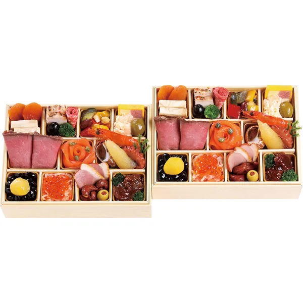 マノワール 和・洋風 一段二客組(2人用)(大丸神戸店)の公式商品画像