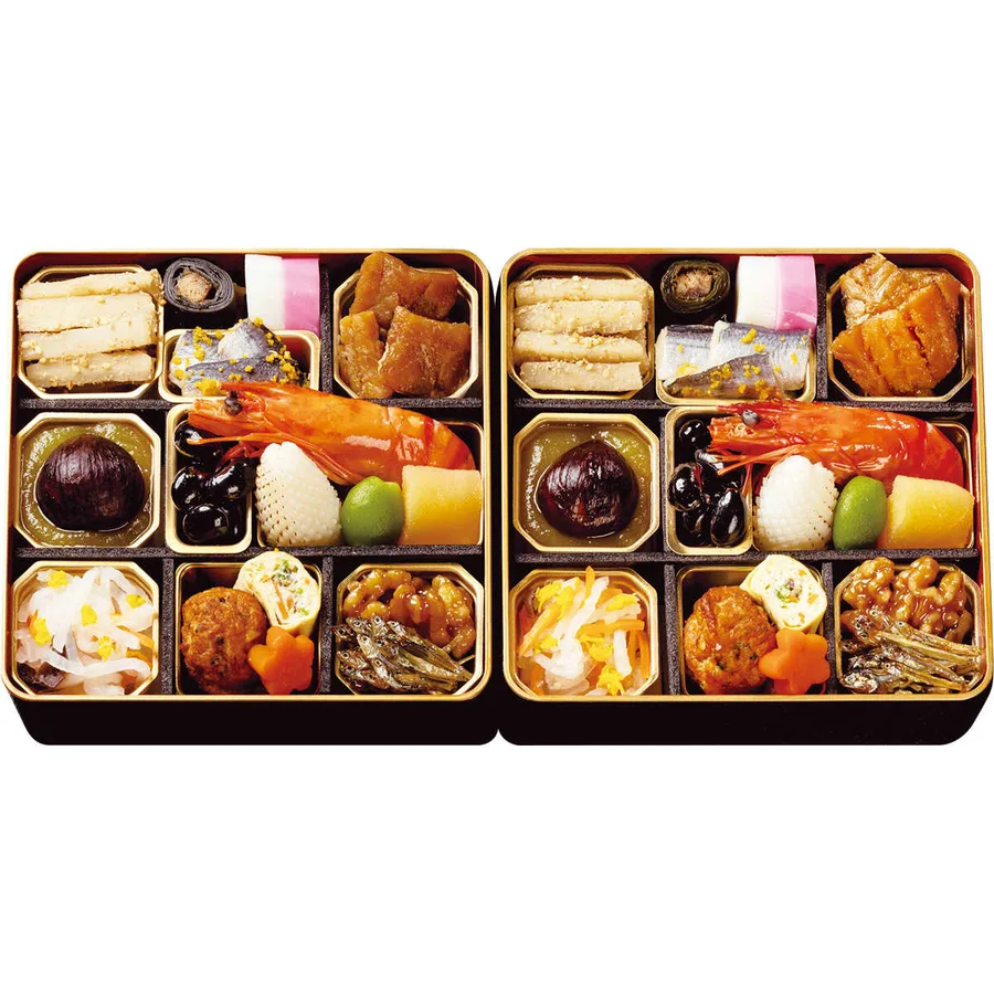 下鴨茶寮 和風 一段二客組(2人用)(大丸神戸店)の公式商品画像