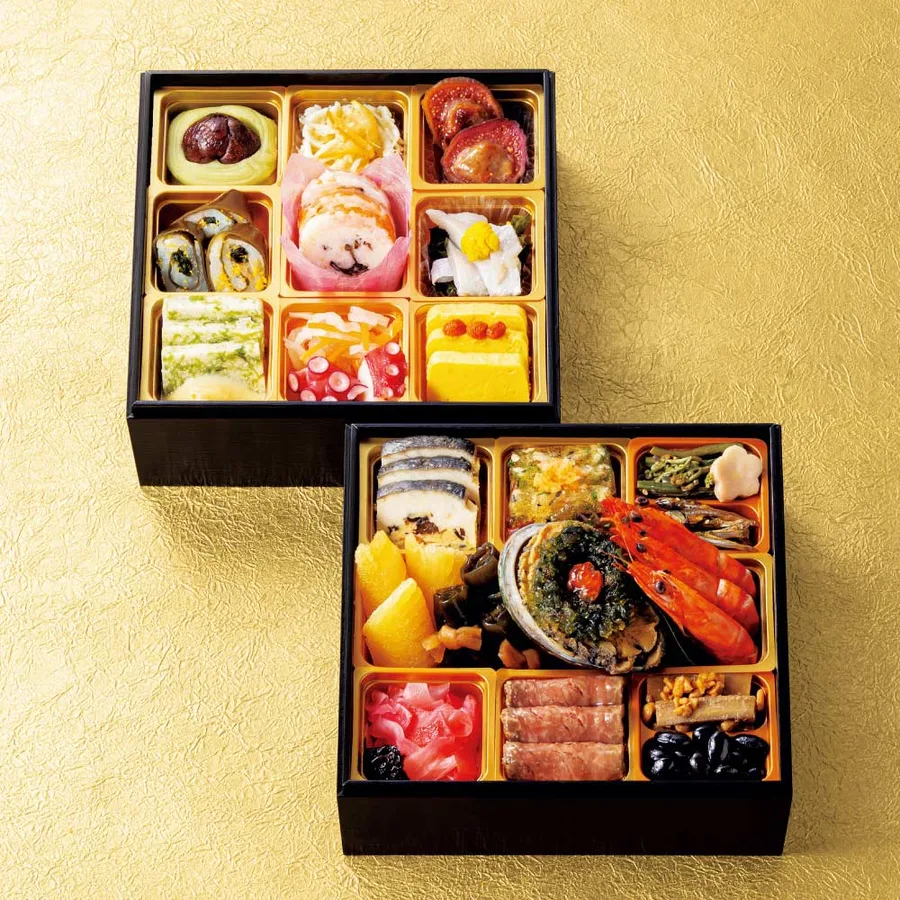 「分とく山」伝統と独創のおせち二段重【約2〜3人前】(監修)(ディノス)の公式商品画像