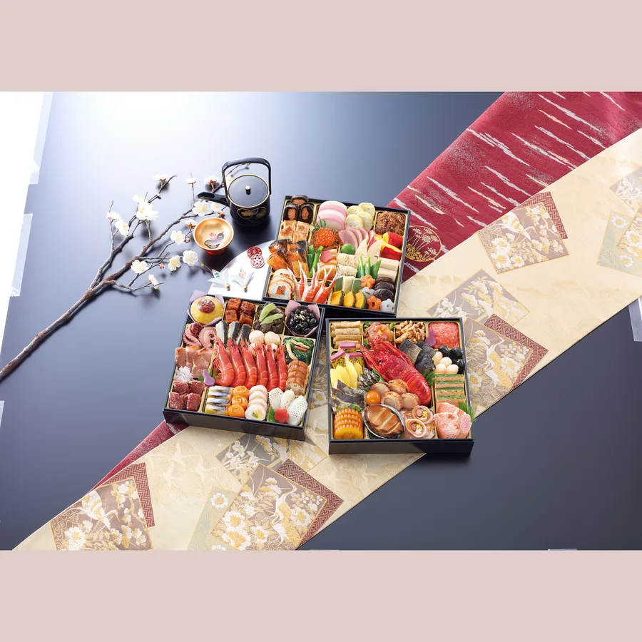京都東山 料亭「道楽」監修特大重 福来重 新玉の息吹(笑顔の食卓 匠)の公式商品画像