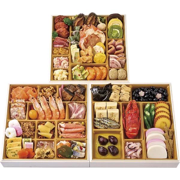 〈ぎをん や満文〉和食 三段重(遠鉄百貨店)の公式商品画像