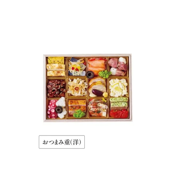 〈千里山荘〉ハルメクのおせち「奏」おつまみ重(洋)(ハルメク)の公式商品画像