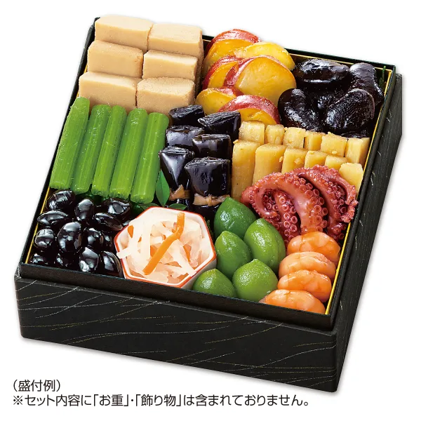 カモ井食品 詰め替え用やわらかおせち『福』 詰め替え(一段重相当)(平和堂)の公式商品画像