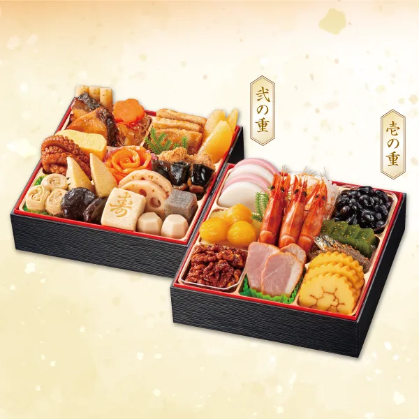 カネハツ食品 和風おせち『初梅』(二段重)(平和堂)の公式商品画像