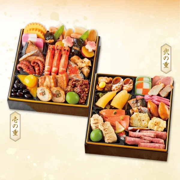 味遊心 春暁 和風二段重(二段重)(平和堂)の公式商品画像