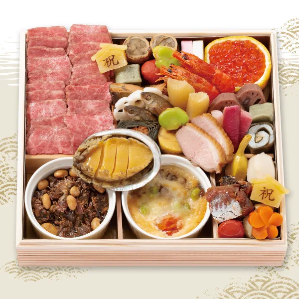 平和堂特命GM西川貴教おすすめ『近江牛がメインの和洋おせち』(一段重)(平和堂)の公式商品画像