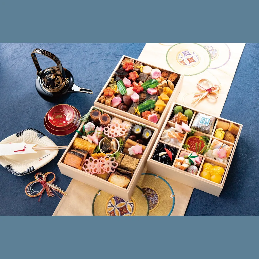 日影茶屋 お節料理 三段重(日本料理 日影茶屋)の公式商品画像