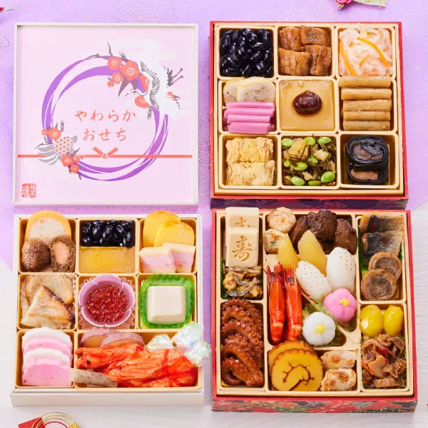 板前魂のやわらかおせち三段重(おせち料理専門店 板前魂本店)の公式商品画像