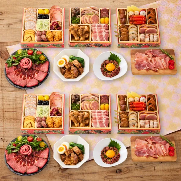 板前魂の肉三昧おせち2個セット(にくざんまい)(おせち料理専門店 板前魂本店)の公式商品画像