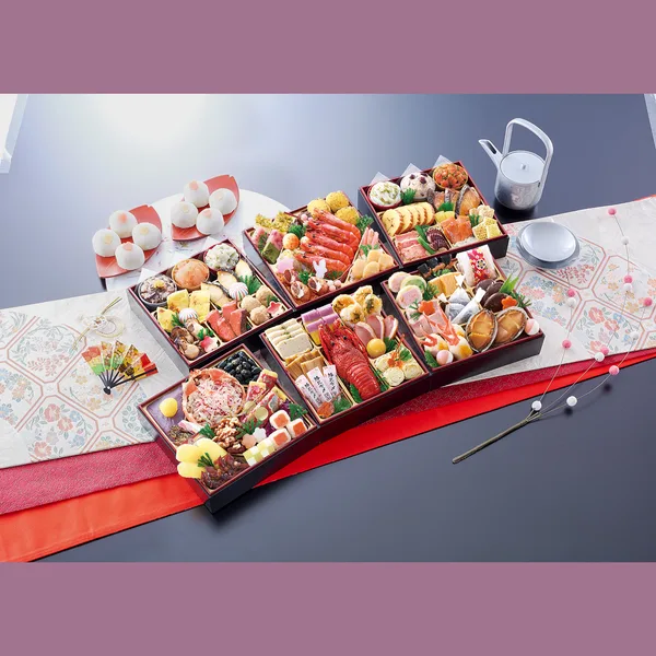 京都祇園 料亭「岩元」監修六段重 極 桜大福付き(匠本舗)の公式商品画像
