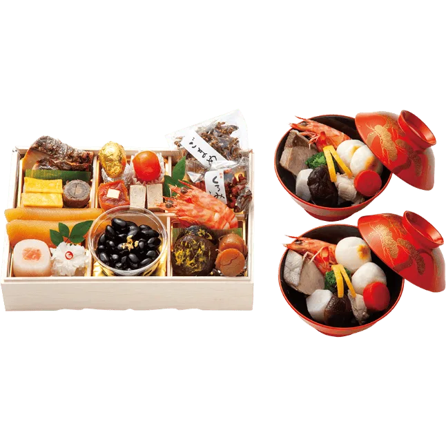 日本料理とり市 二人用シンプルおせち雑煮付(岩田屋三越限定)(岩田屋本店)の公式商品画像