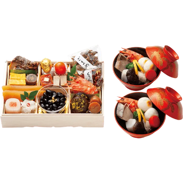 日本料理とり市 二人用シンプルおせち雑煮付（岩田屋三越限定）（岩田屋本店）の公式商品画像
