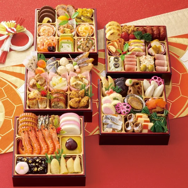 博多日本料理てら岡監修 和洋五段重(郵便局のネットショップ)の公式商品画像