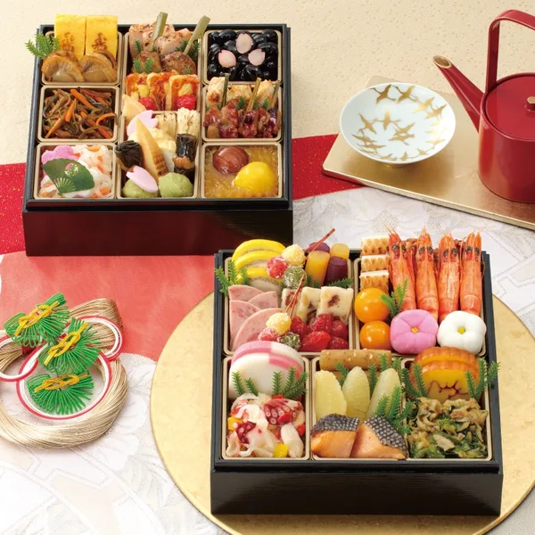 京都祇園料亭 や満文青木庵 慶祥二段重(郵便局のネットショップ)の公式商品画像
