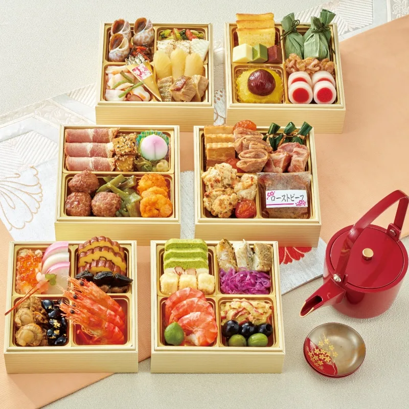 膳人(かしはびと) よくばりミニ六段重(郵便局のネットショップ)の公式商品画像