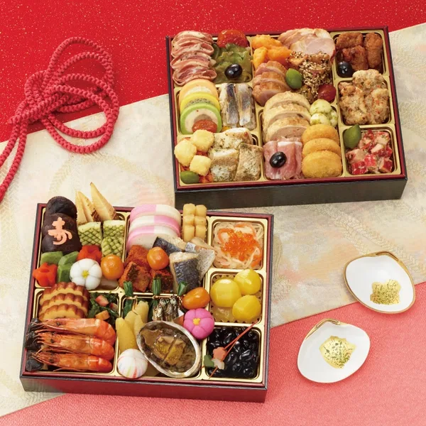 膳人(かしはびと) 和洋中二段重(郵便局のネットショップ)の公式商品画像