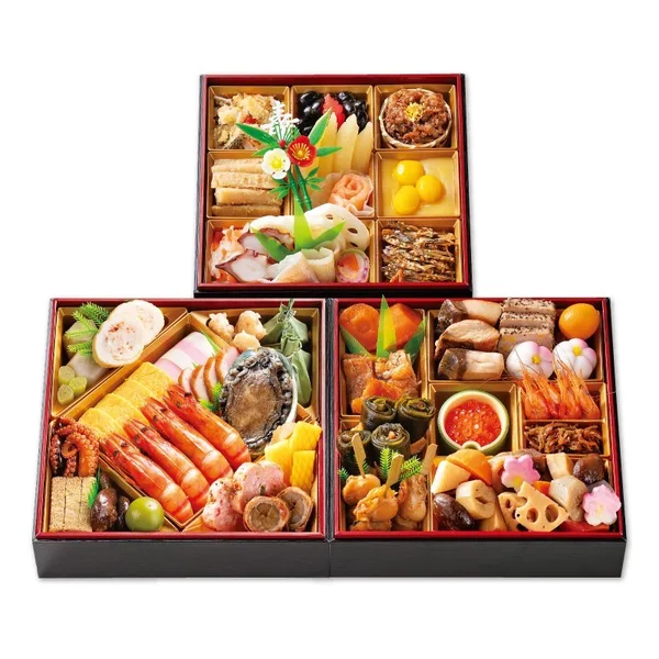 <ゆきこおばさんの台所>和 三段重(No.642)(ジェイアール名古屋タカシマヤ)の公式商品画像